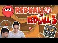 REDBALL 3 EN ZOR BÖLÜM VE REDBALL 4 SÜRELİ CHALLENGE REDBALL OYNUYORUZ