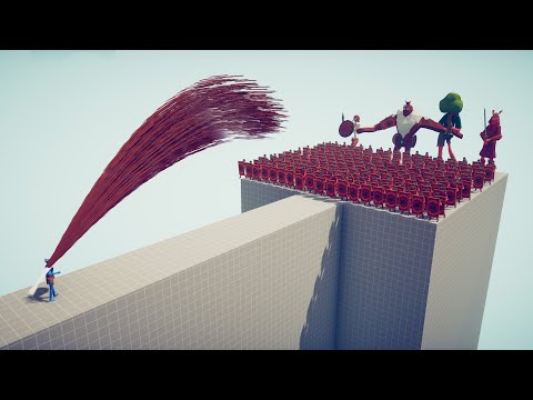 100x SHIELD BEARERS & ALL GIANTS vs EVERY GOD - Totally Accurate Battle Simulator TABS