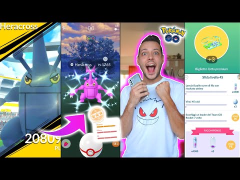 CATTURO SHINY HERACROSS QUASI PERFETTO! - Pokémon GO ITA