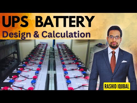 UPS Battery Design and Calculation | Step-by-Step Guide with Detailed Examples