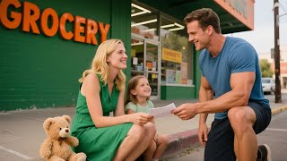 Single Dad Helps Crying Woman Outside Grocery Store—She’s a Billionaire Heiress in Hiding