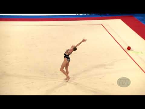 STEPULANE Santa (LAT) - 2019 Rhythmic Junior Worlds, Moscow (RUS) - Qualifications Ball
