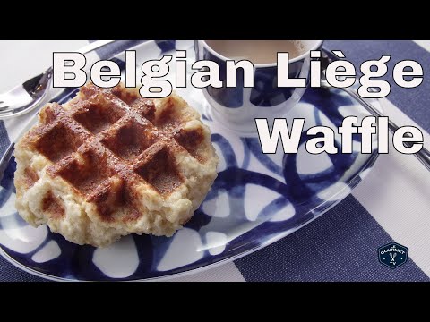 ❤️ Absolute Best Traditional Belgian Liège Waffle