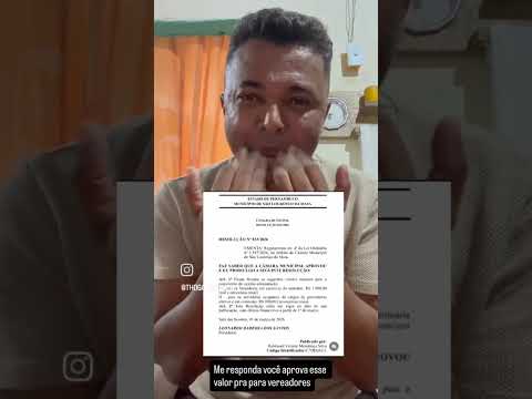 A INDIGNAÇÃO DO EX-VEREADOR THOGA é a mesma do povo de São Lourenço da Mata-PE.