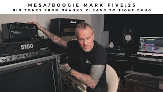 Video thumbnail for MESA/Boogie Mark Five: 25 | Big tones from spanky cleans to tight chug. by Euge Valovirta