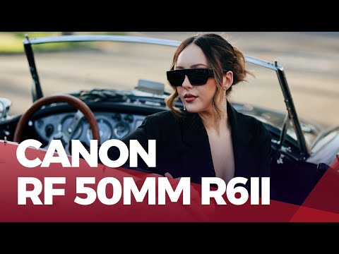 Elegant Vintage Car Portraits Shot on Canon R6 Mark II & RF 50mm F1.2