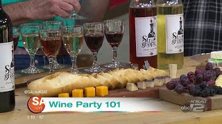 Wine party 101 with the Stray Grape Urban Winery | National Wine Day | SA Live | KSAT