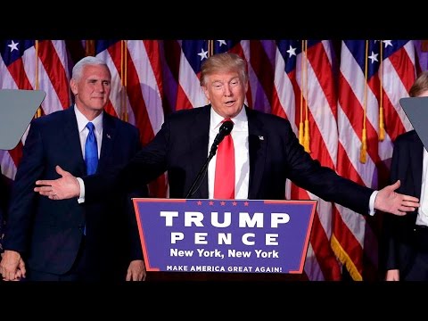 Donald Trump thanks Clinton, calls for unity