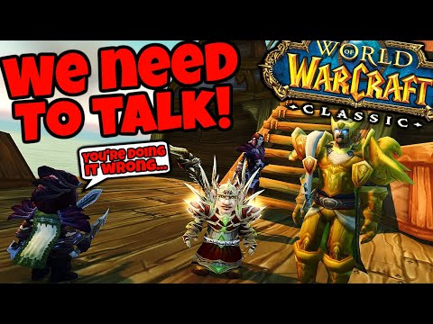 We Need To Talk About This... (The Use of Guides in Classic WoW)