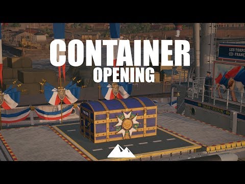 "FRANZ. ZERSTÖRER" Container Opening! - World of Warships | [Info] [Deutsch] [60fps]