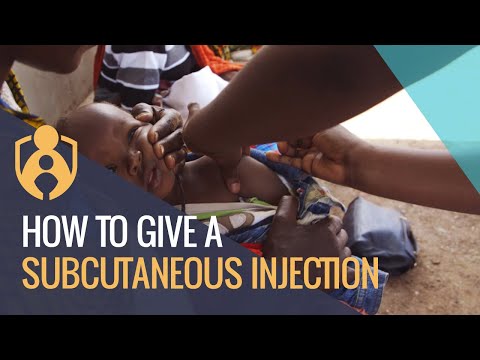 How to Give a Subcutaneous Injection