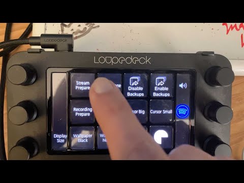 Preparing to stream with one button thumbnail