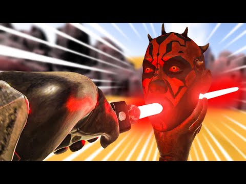 epic darth maul fights in VR