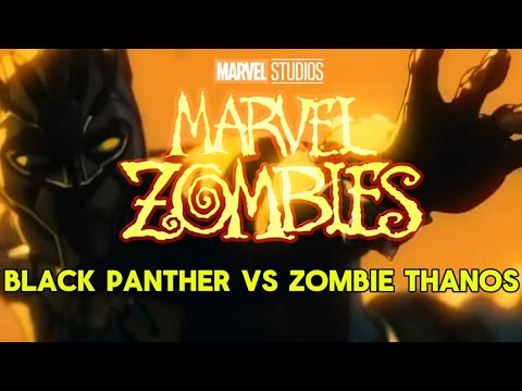BLACK PANTHER VS ZOMBIE THANOS | MARVEL ZOMBIES CLIP 2025 | MARVEL ZOMBIES 
