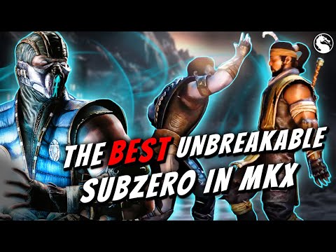 The Best Unbreakable Sub-Zero in MKX Shows His Power! (FT5 Set) - Mortal Kombat X