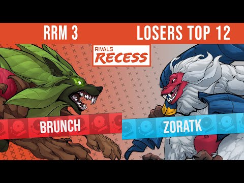 Rivals Recess Major 3 | Losers Top 12 - Brunch (Sylvanos) vs ZoraTK (Hodan)
