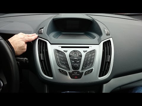 Ford C-max / Focus 2011 remove radio cd player