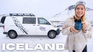 We Got Stuck in a Snow Storm in Iceland & LOVED IT