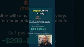 $25 GLP-1 prescriptions actually exist #HealthcareTruth #MoneySaving