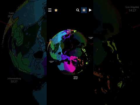 3D Time Zones