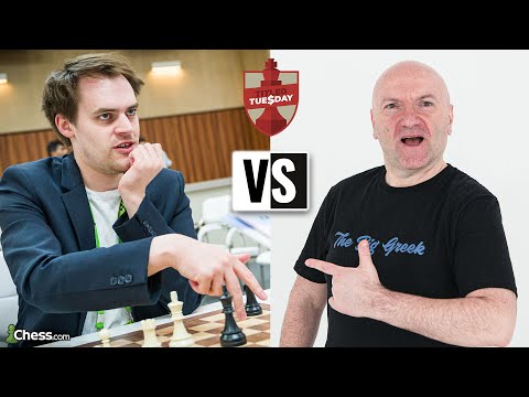 The Big Greek vs. GM Matthias Blübaum