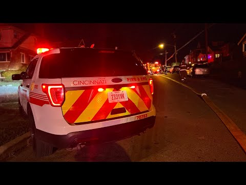 CFD 1 alarm garage fire