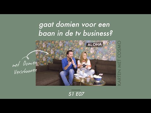 HET AANZOEK van DOMIEN VERSCHUUREN 💍 👰🏼🤵🏻  | KARTEN MET COSMO