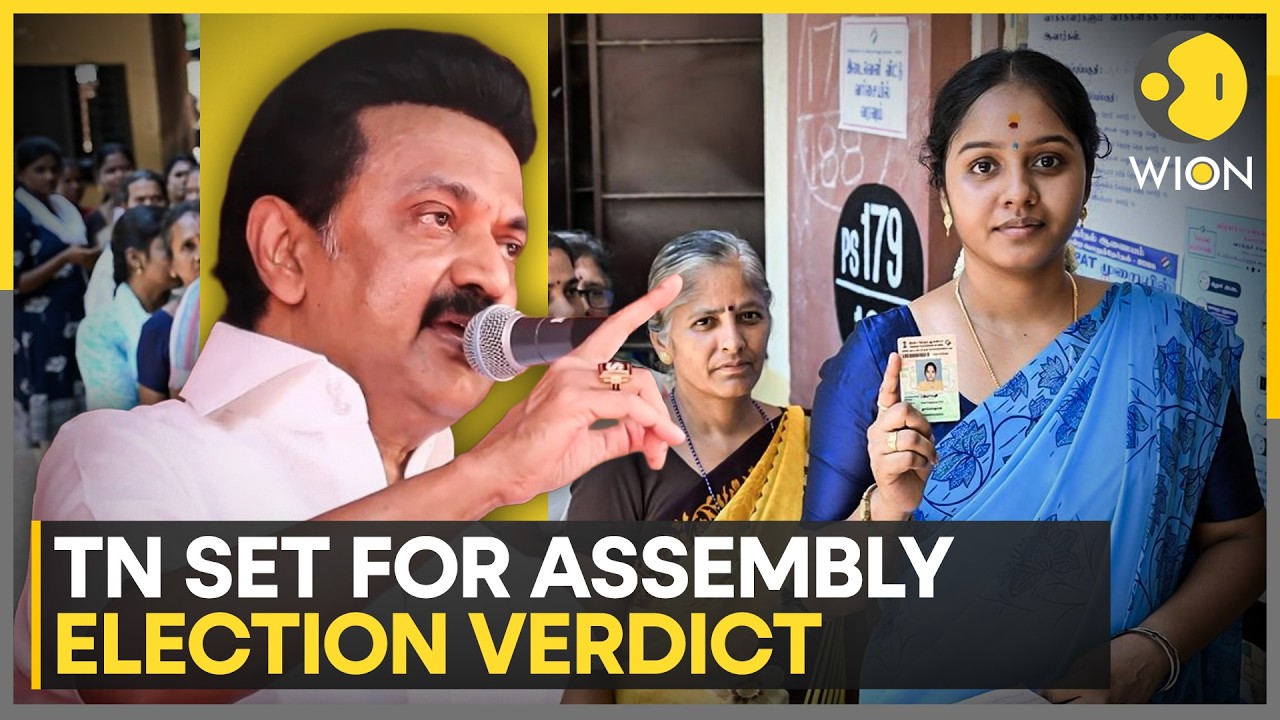 Tamil Nadu Awaits Poll Verdict: Exit Polls Project Victory For M K Stalin | WION News