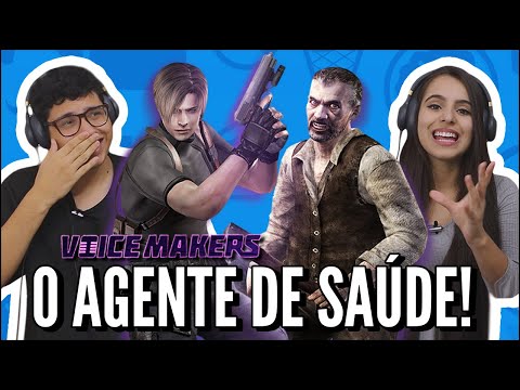 JOVENS REAGEM A  VOICE MAKERS - O AGENTE DE SAÚDE ( RESIDENT EVIL 4)