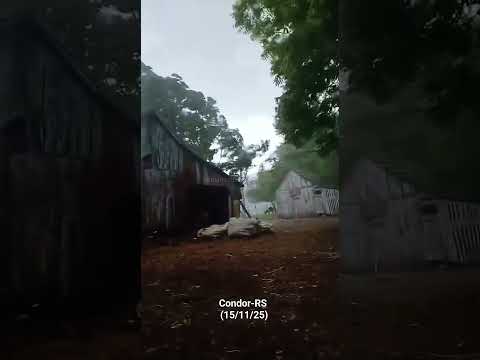 Temporal castiga Condor-RS: resiliência em meio ao caos #condorrs #temporalrs #forçadosgaúchos
