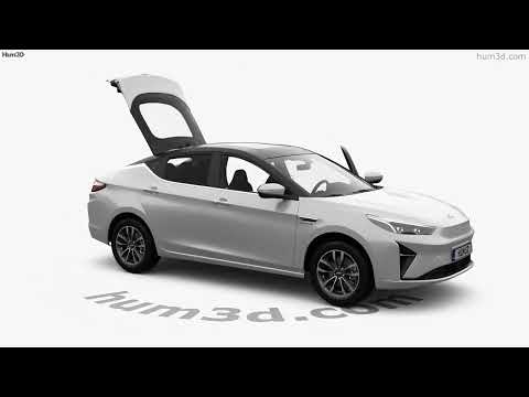 JAC EJ7 with HQ interior 2024 3D model by 3DModels.org