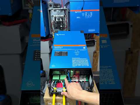 Victron MultiPlus-II 2x120V Explained  240V Shore Power vs 120V Battery Mode #victron #offgrid