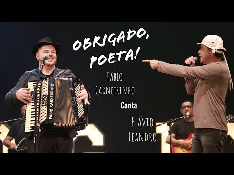 Dvd OBRIGADO, POETA!  “Completo” - Fábio Carneirinho