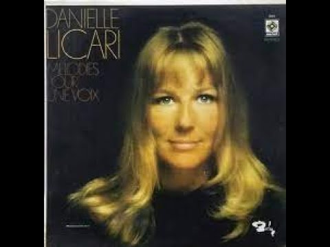Danielle Licari - Concerto Pour Une Voix  vinyl LP album (LP record)