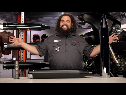 S&S 4.5 MK45 Slip-On Mufflers for Harley Touring Review at RevZilla.com
