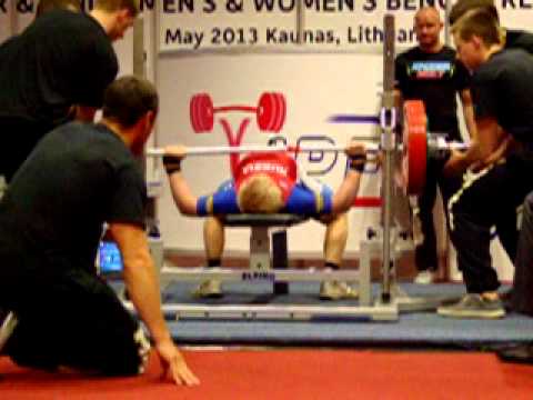 World Benchpress Championships 2013 juniors m -66 kg Alexander Molin (RUS) 3.attempt 197,5 kg