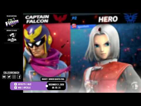 Fusion.exe 54 - HEYO d^D Daze (Captain Falcon) vs WSU Apezilla (Hero) - Bracket Winners Quarters