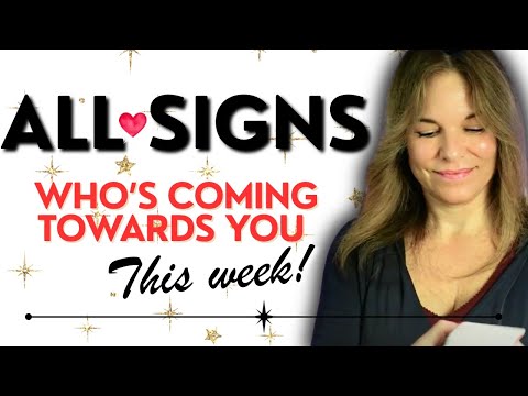 All Signs 🌹❣️| Who's Coming Towards You & Their Energy/Feelings This Week 🔮