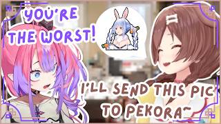Korone Wants to EXPOSE Vivi’s DIRTY Room to Pekora! 😭💀 | Hololive Clip
