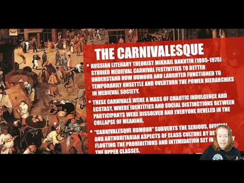 Mikhail Bakhtin and the Carnivalesque