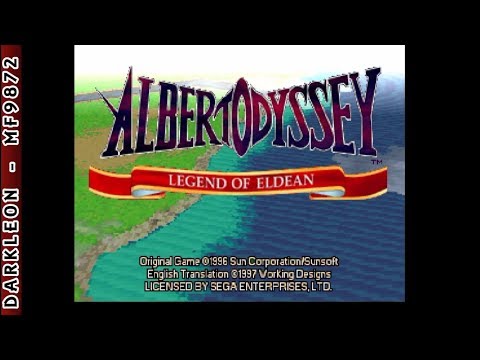 Sega Saturn - Albert Odyssey - Legend of Eldean (1997) - Intro/Opening