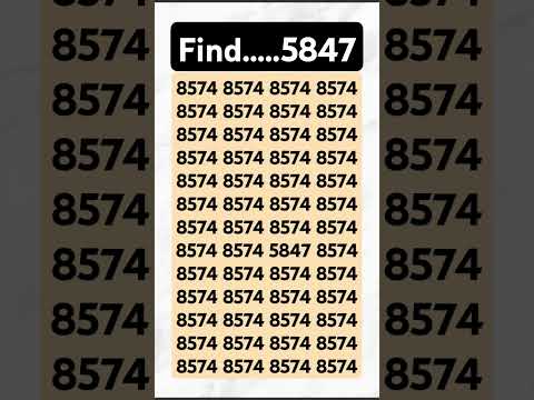 Are you ginius ? Try this series Odd Number 5847 In 5 Second #shorts #shortsfeed #youtubeshorts