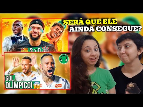 REACT 3x0 CORINTHIANS HUMILHADO PELO BARCELONA FALSO e  ISSO QUE DÁ PROVOCAR O NEYMAR | FUTPARÓDIAS