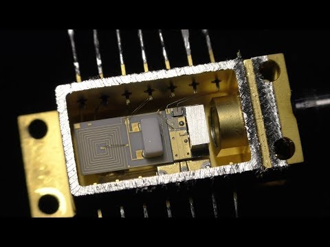 Alcatel/Lucent Fiberoptic Laser and Receiver - (PWJ95)