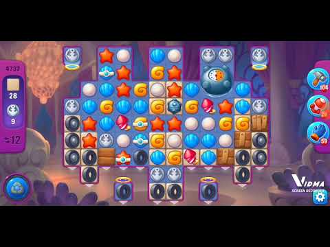 Fishdom. 4732 super hard level no boosters and diamonds