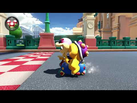 Mario Kart 8 Deluxe | Tour Berlin Byways Time Trials [Staff Ghost - 150cc]