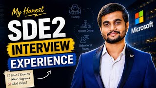 My Honest SDE2 Microsoft Interview Experience | Microsoft | DSA | Mayank Modi