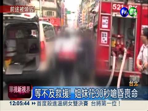 沒跟去家庭旅遊... 大火噬姐妹花