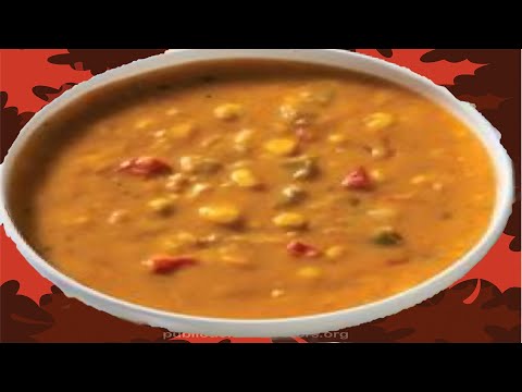 Corn & Green Chili Bisque (Au Bon Pain)