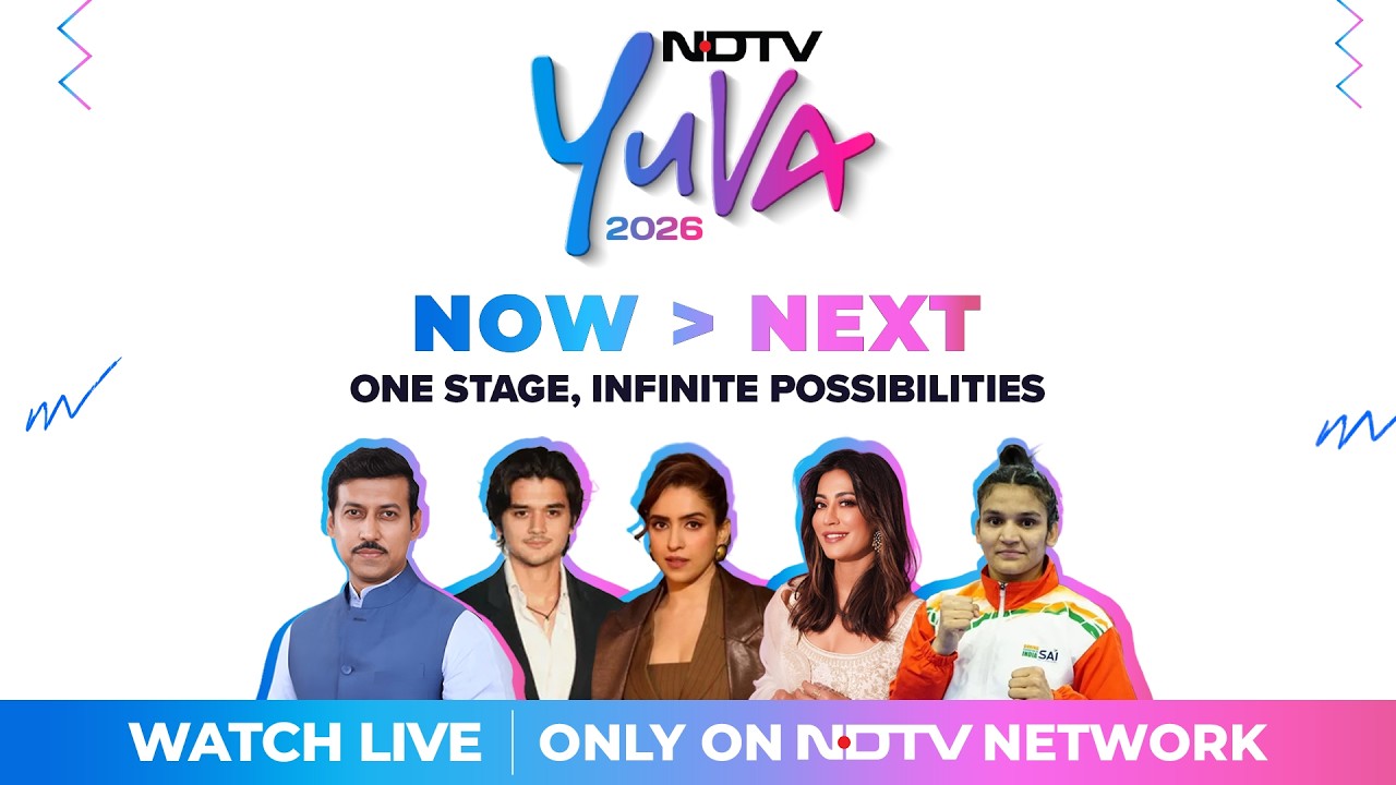 NDTV YUVA 2026 | Voices. Ideas. Action.